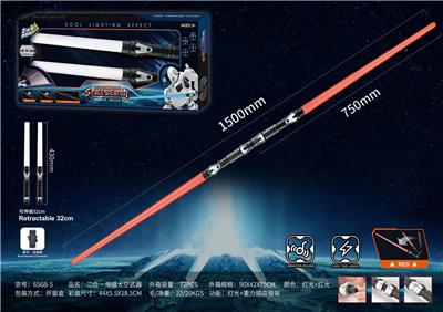 可伸缩太空武器电动光剑（灯光+声音） - OBL10032393