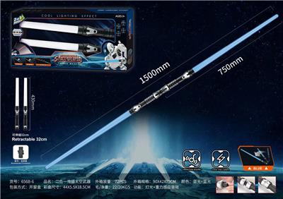 可伸缩太空武器电动光剑（灯光+声音） - OBL10032394