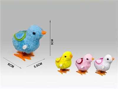 上链毛绒跳跳小鸡双翅 - OBL10035763
