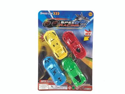 回力10公分赛车4只装 - OBL10040730