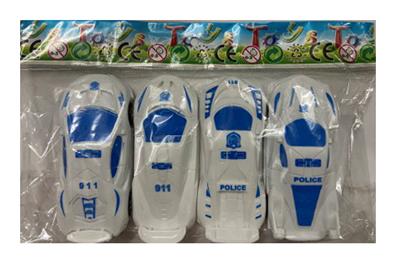 回力警车四款混装9.5cm - OBL10040763