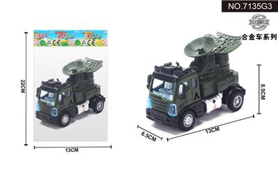 1:64回力欧式军事雷达车 - OBL10041999