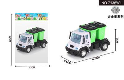 1:64回力德式垃圾桶环卫车 - OBL10042015