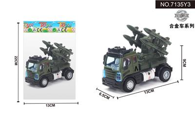 1:64回力欧式军事导弹车 - OBL10042023