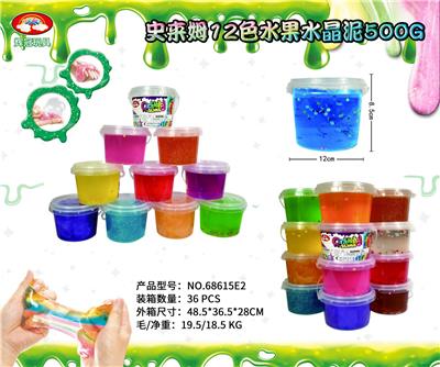 史来姆12色水果水晶泥500g - OBL10042058