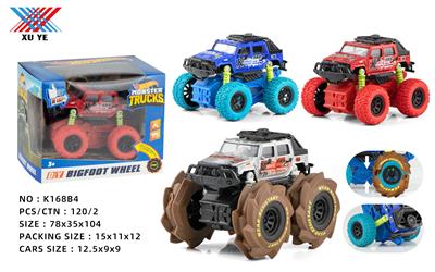 1:32合金自装车轮四驱惯性攀爬车（1只装） - OBL10043730