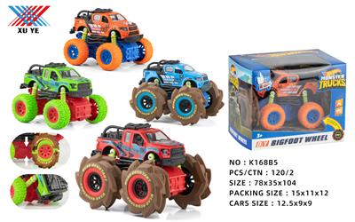 1:32合金自装车轮四驱惯性攀爬车（1只装） - OBL10043731