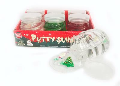 水晶泥 史莱姆 圣诞雪花putty 大菠萝瓶 - OBL10046341