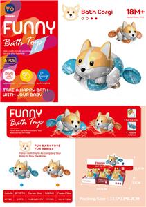 萌趣小柯基
拉线戏水玩
具 - OBL10048059