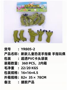 新款儿童恐龙手指套 
手指玩偶 - OBL10051271