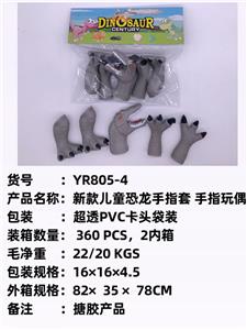 新款儿童恐龙手指套 
手指玩偶 - OBL10051273