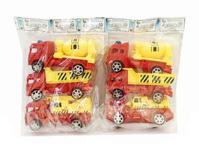 3只回力工程车仿真车模型
车儿童玩具车回力玩具车 - OBL10054597