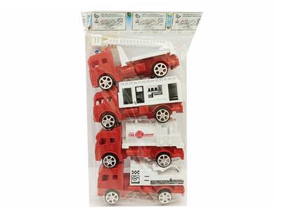 4只回力消防车仿真车模型
车儿童玩具车回力玩具车 - OBL10054598