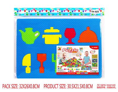 EVA餐具拼板拼图 - OBL10056610