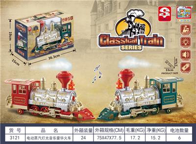电动蒸汽灯光音乐豪华火车 - OBL10056700