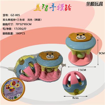 三色球配双头熊 - OBL10056906