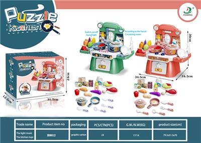 灯光音乐厨房
做饭玩具  25PCS - OBL10062098