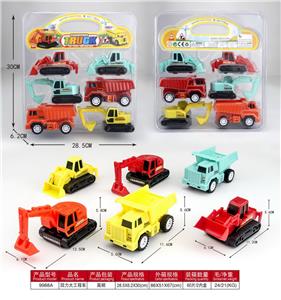 回力工程车6只 - OBL10062168