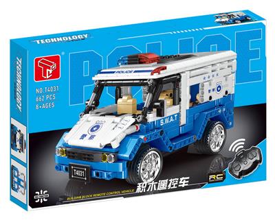 遥控警车（662+PCS）（不包电） - OBL10063089