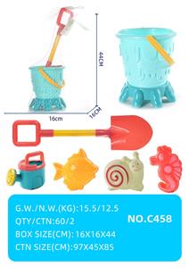 沙滩小城堡桶玩具 - OBL10067258