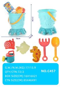 沙滩小城堡桶玩具 - OBL10067259