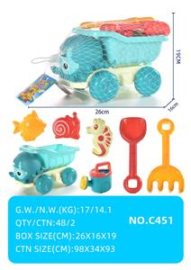 沙滩章鱼车玩具 - OBL10067265