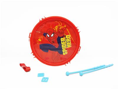 蜘蛛侠爵士鼓打击乐器儿童早教儿童卡通铃鼓婴幼儿玩具 - OBL10067596