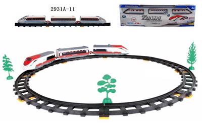 电动轨道火车(27PCS,带灯光） - OBL10068248