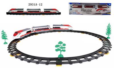 电动轨道火车(27PCS,带灯光） - OBL10068249