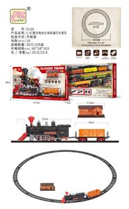 1：87复古电动火车轨道灯光音乐 - OBL10069912