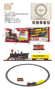 1：87复古电动火车轨道灯光音乐 - OBL10069914