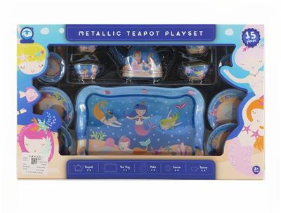 木马女孩茶具(15PCS) - OBL10075809