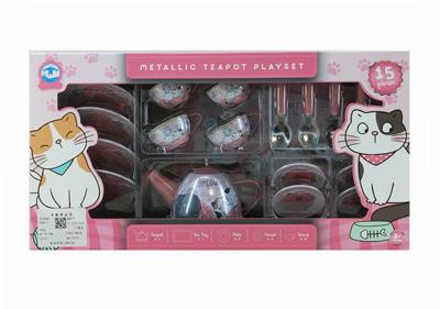 粉猫茶具(19PCS) - OBL10075817