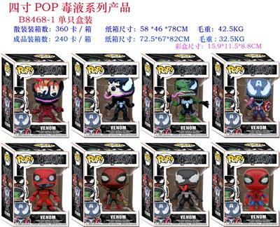 POP四寸Q版毒液联盟公仔
8款混装 - OBL10076610