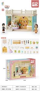 DIY单层甜品套装带栏杆 - OBL10076940