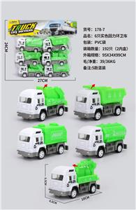 6只实色回力环卫车 - OBL10077689