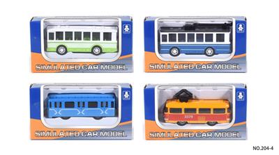 1只开窗盒1:64俄文回力合金车
巴士四款混装 - OBL10078938