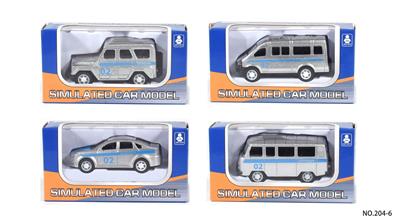 1只开窗盒1:64俄文回力合金车
银02四款混装 - OBL10078940