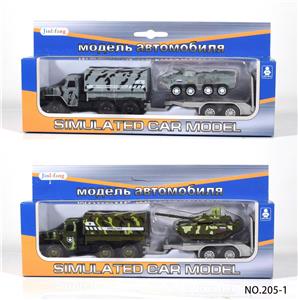 2只开窗盒1:43俄文回力合金车
迷彩篷车配1:64合金回力小车坦克装甲 - OBL10078944