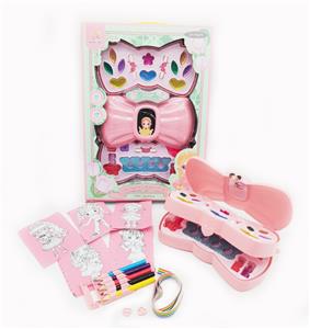 玩具彩妆小挎包(配涂色纸卡和彩笔) - OBL10082670
