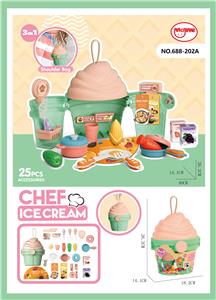 甜筒餐具手提包 - OBL10085647