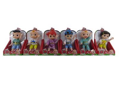 6寸单只装展示盒实身肥童 CoComelon西瓜公仔JOJO娃娃 - OBL10101256