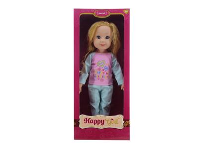 18寸开窗盒肥童搪胶PVC（带音乐）美国女孩娃娃 - OBL10101405