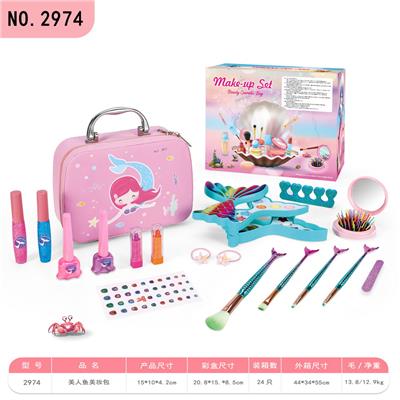 儿童彩妆美人鱼系列之海洋之星套装18PCS - OBL10104243