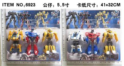5.5寸变形金刚 3只卡装 - OBL10106651