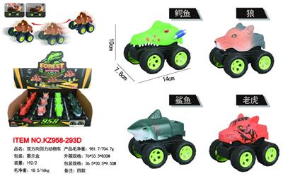 双方向回力动物车 - OBL10107720