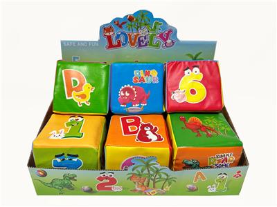 英文动物卡通数字恐龙骰子展示盒 - OBL10107930