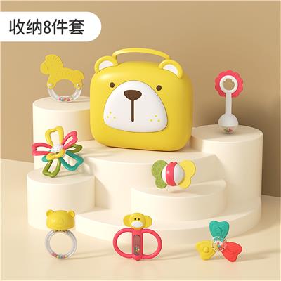 硅胶婴儿摇铃
(8件套) - OBL10111279