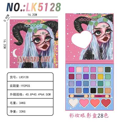 彩妆眼影盘 28色 - OBL10111348