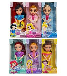 10寸实身3D眼灯光音乐迪士尼公主 - OBL10115283